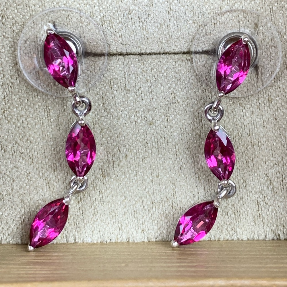 🌸Pink Mystic Topaz Earrings🌸
